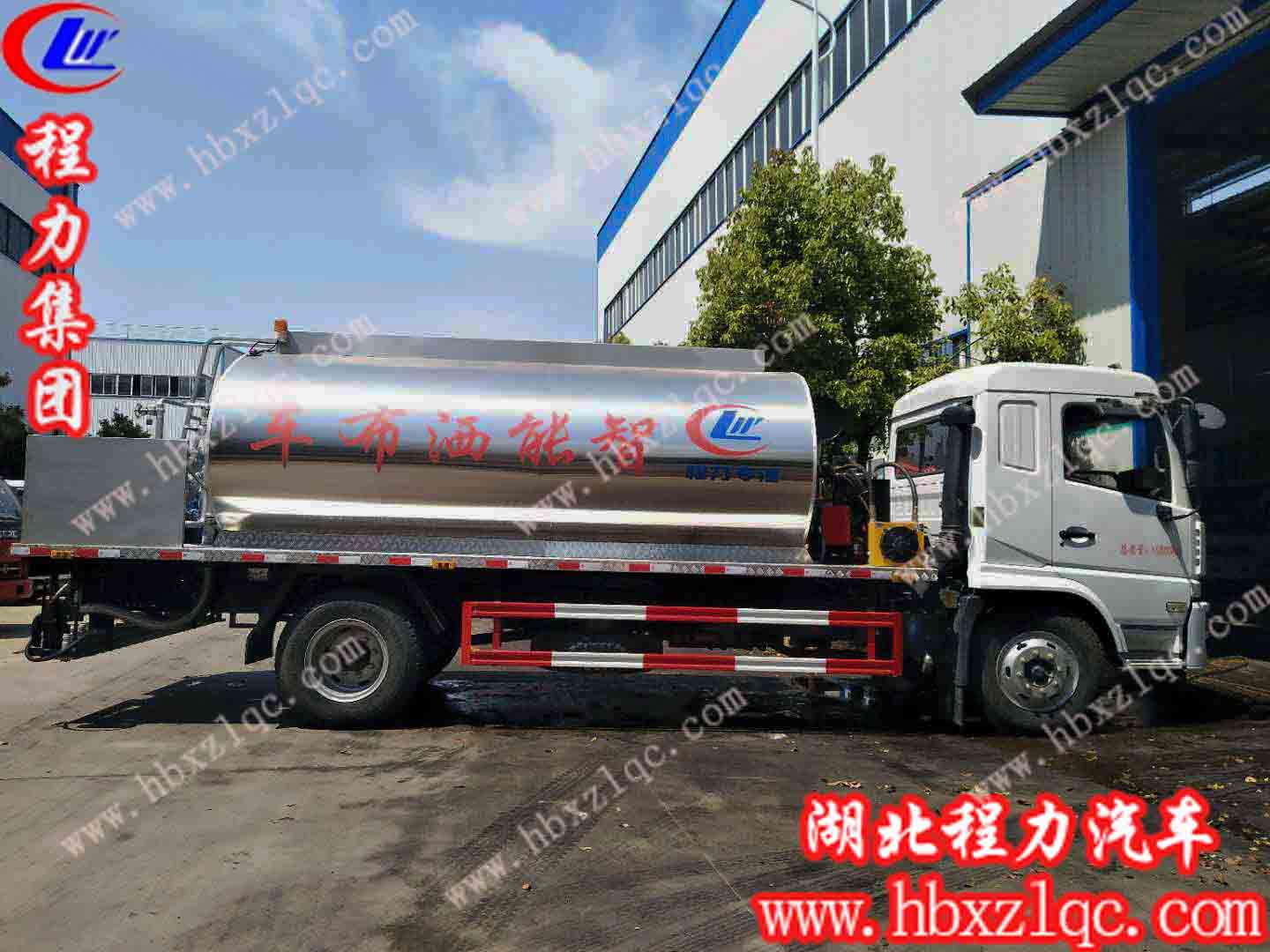 湖北程力瀝青灑布車灑布不均勻現(xiàn)象，如何解決？